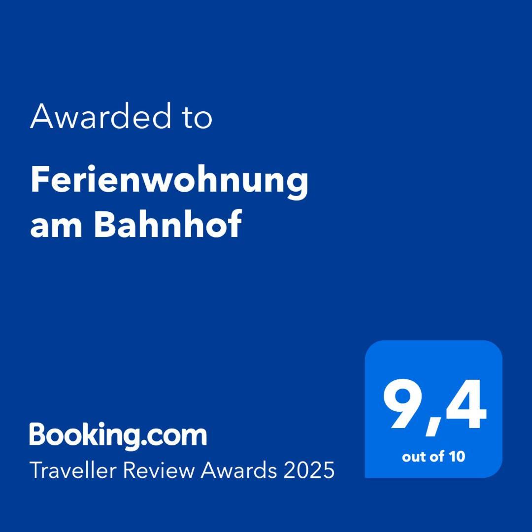 Ferienwohnung Am Bahnhof Bernburg Zewnętrze zdjęcie
